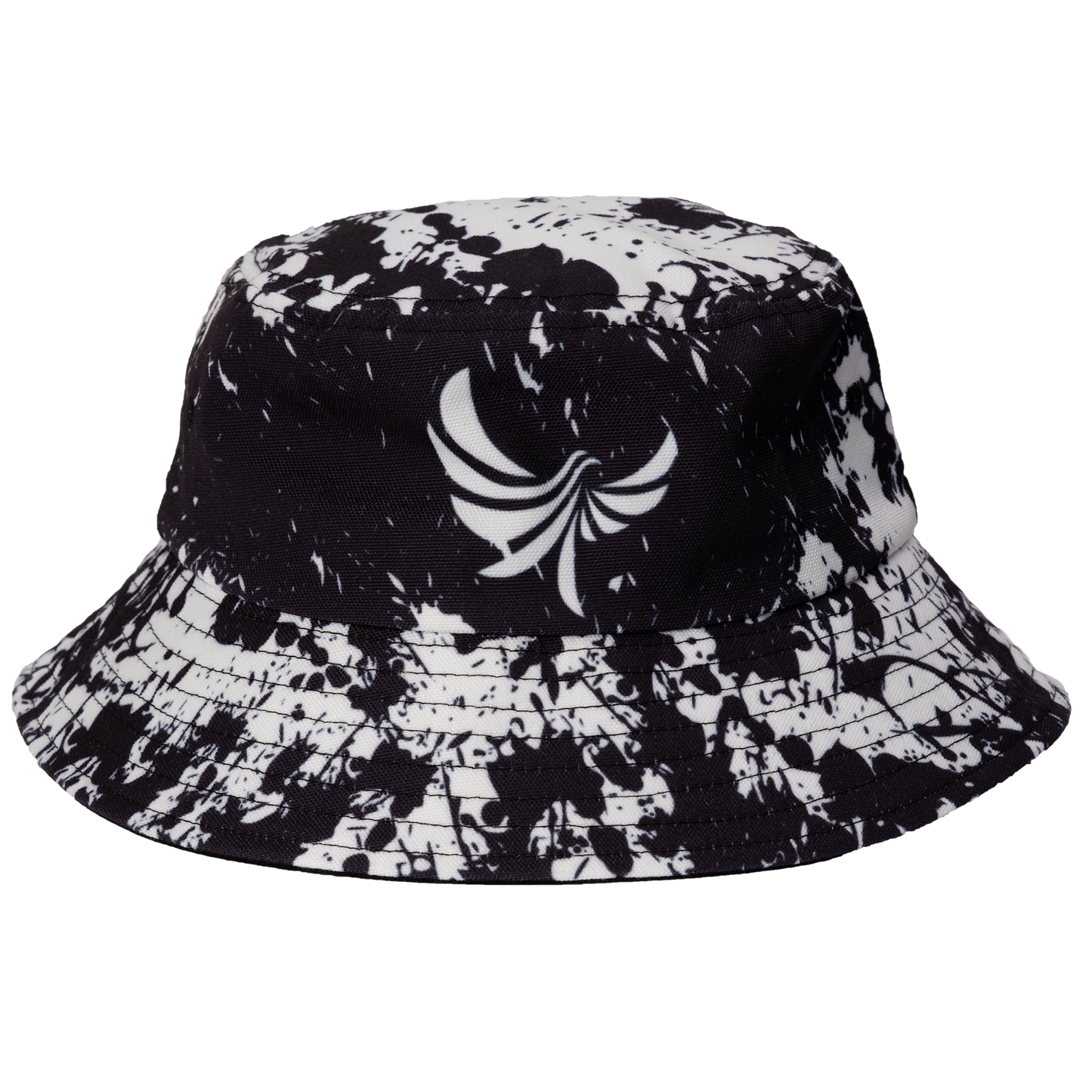 Bucket Hat Black/White "Peace Grunge" PEACE GANG