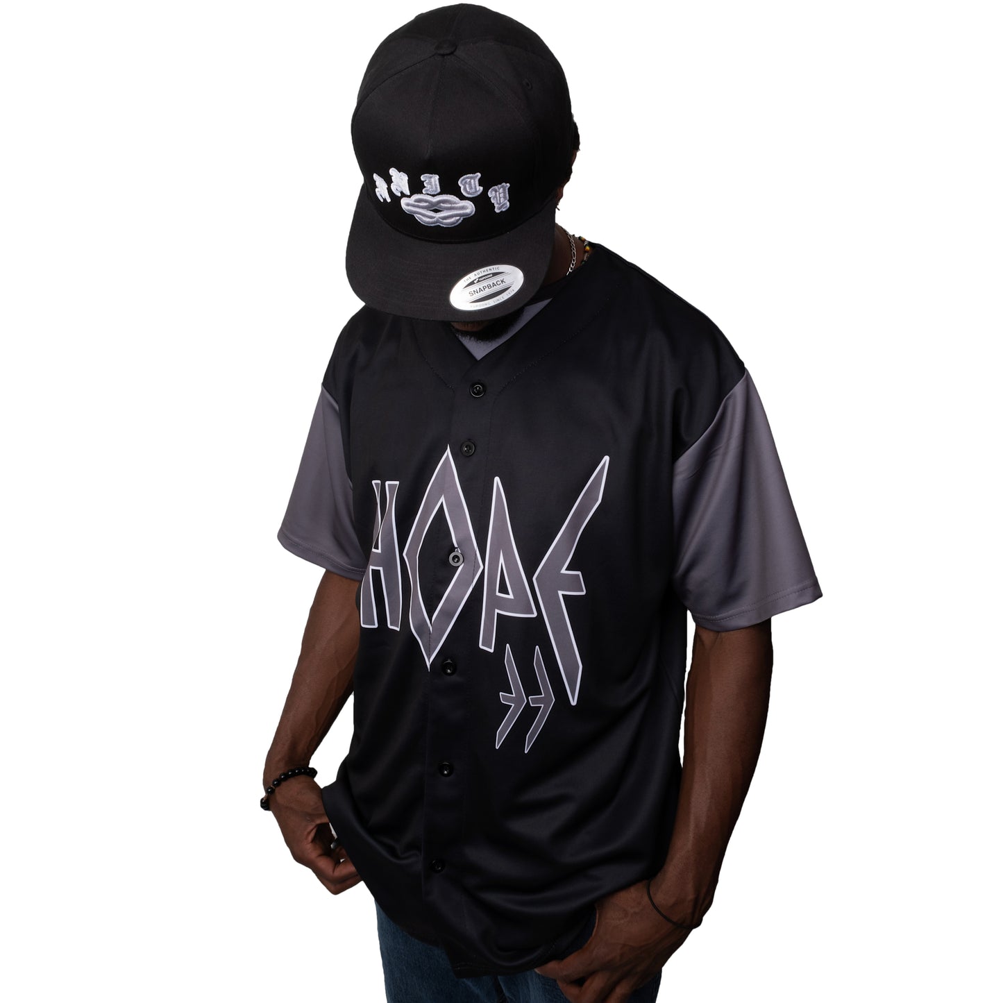 Button Up Jersey " HOPE " PEACE GANG