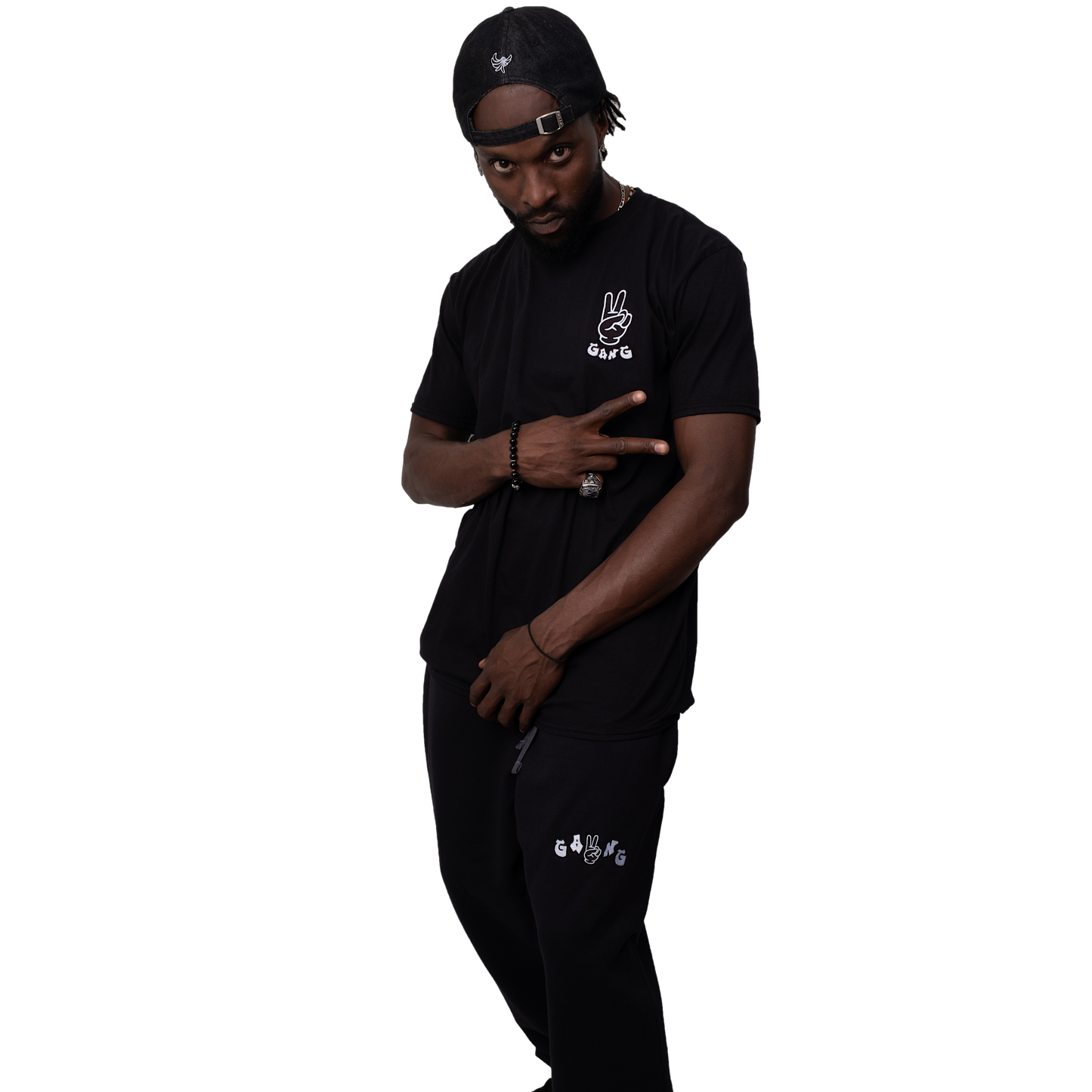 Joggers Embroidered PEACE GANG