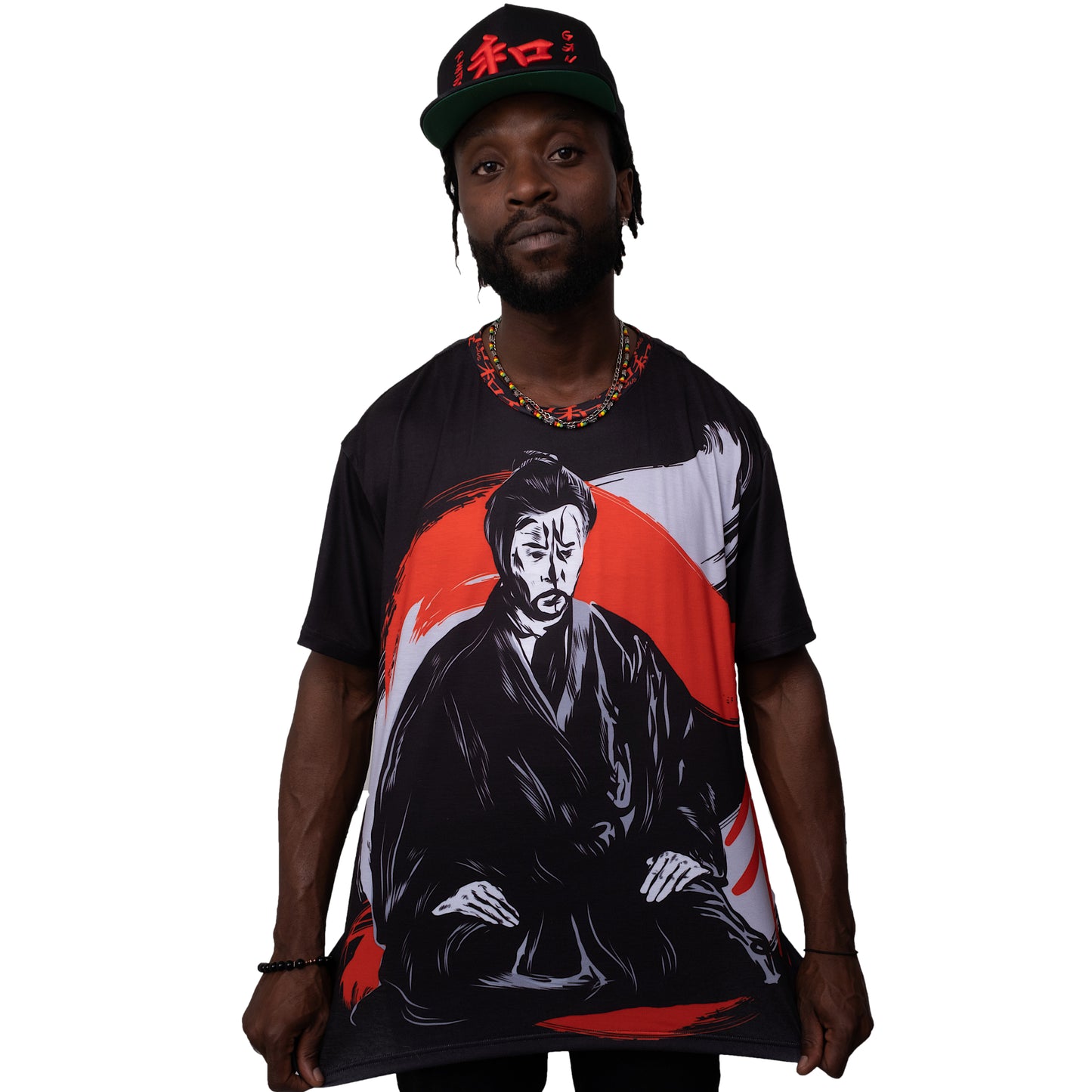 Unisex T-Shirt Samuri " Kanji" PEACE GANG