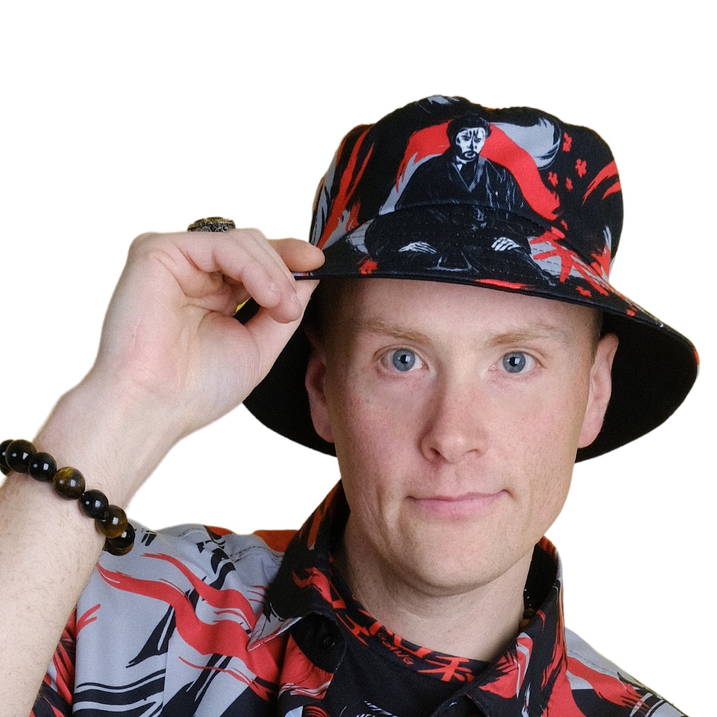 Bucket Hat " KANJI" PEACE GANG