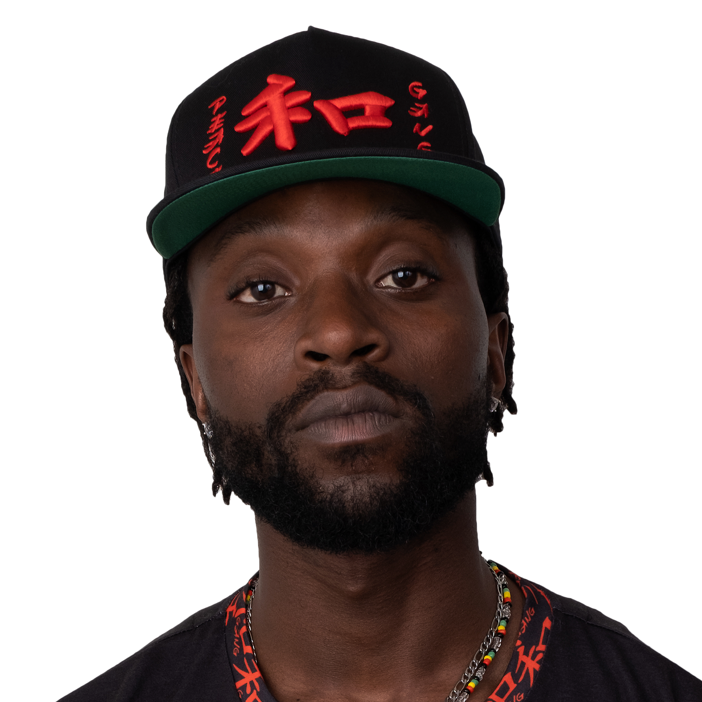 Panel Flat Bill Snap back Cap