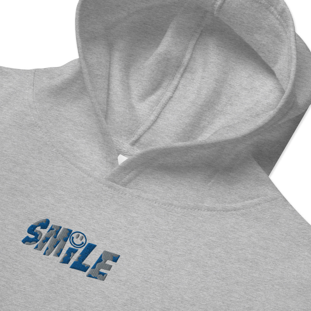 Kids fleece hoodie SMILE - PEACE GANG