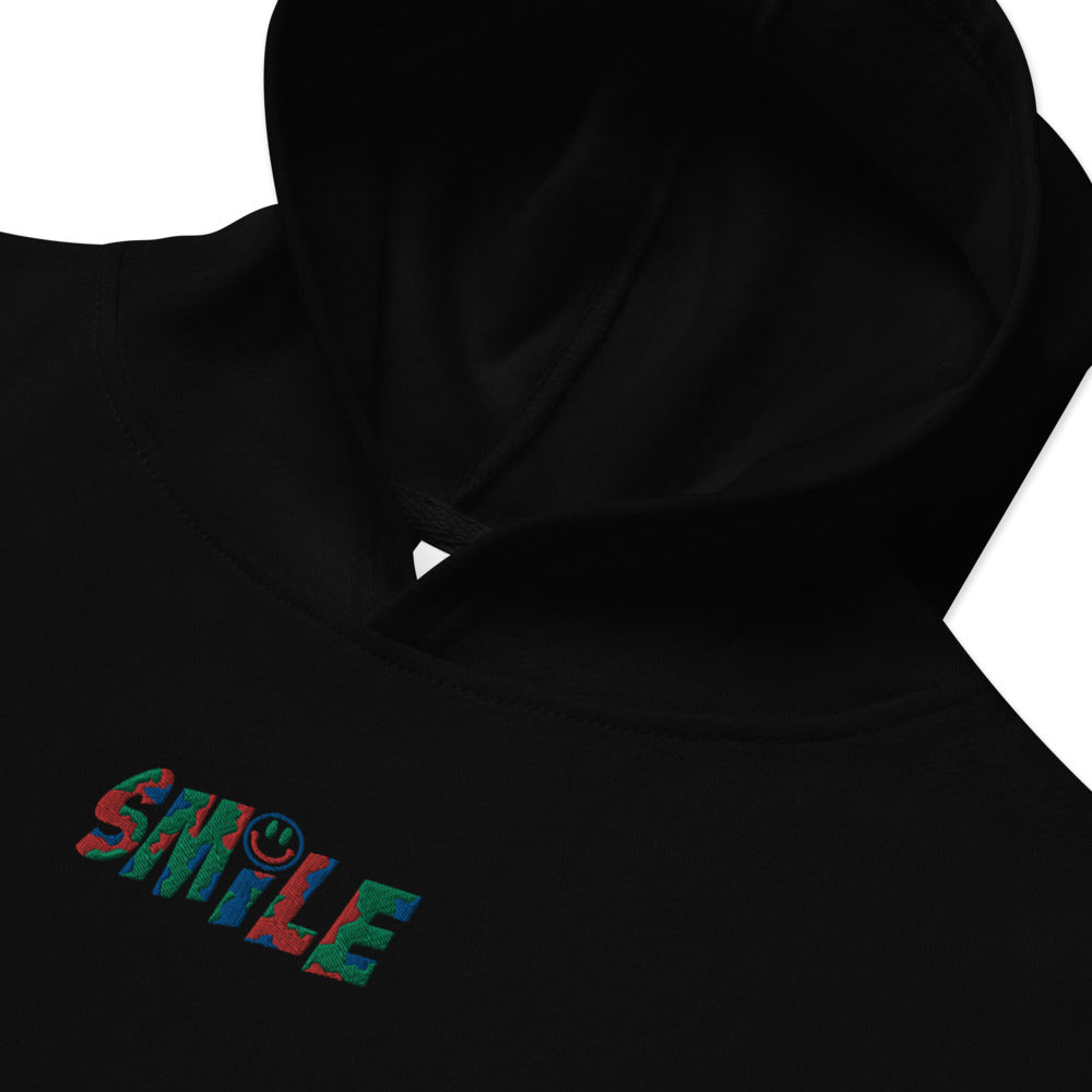 Kids fleece hoodie SMILE - PEACE GANG