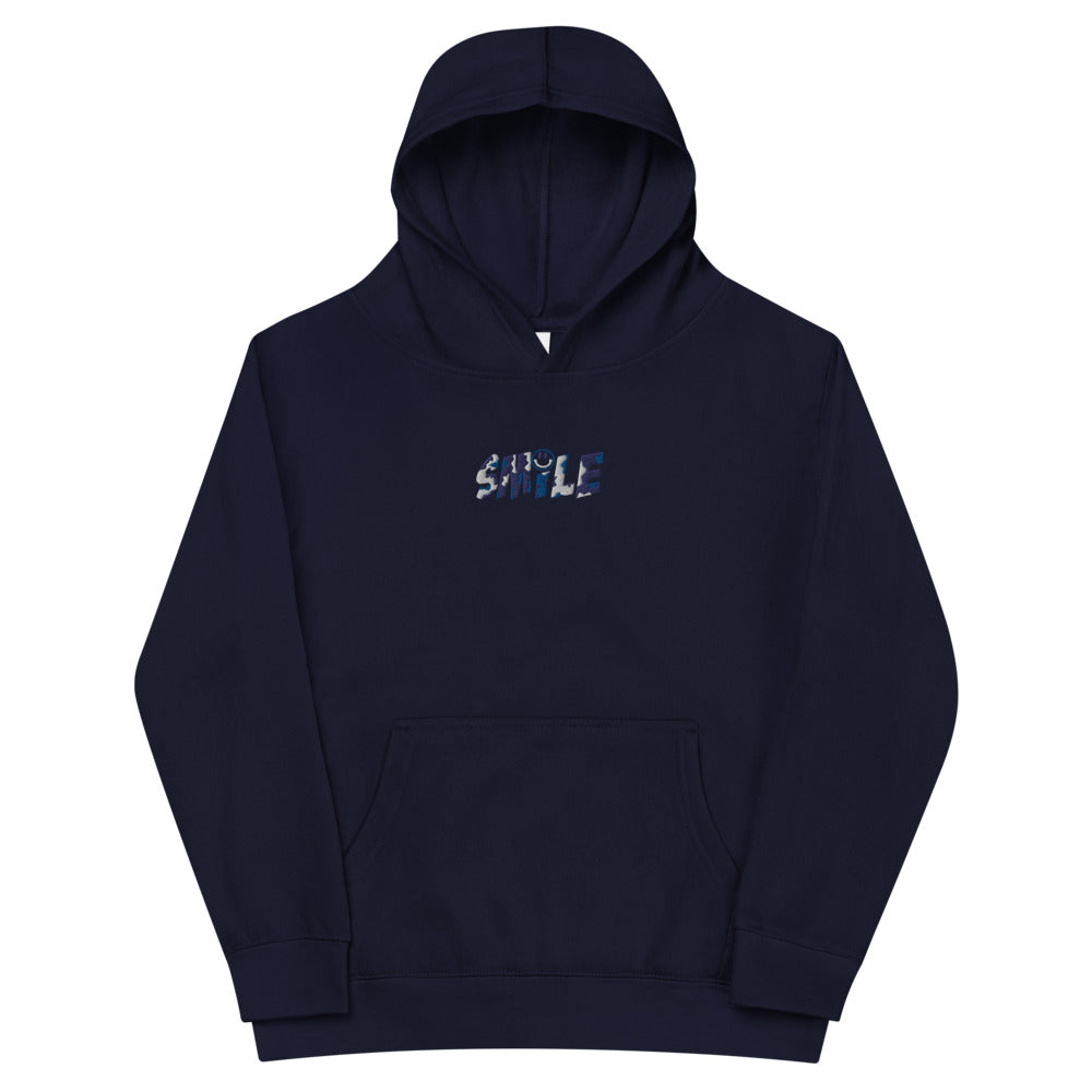 Kids fleece hoodie SMILE - PEACE GANG