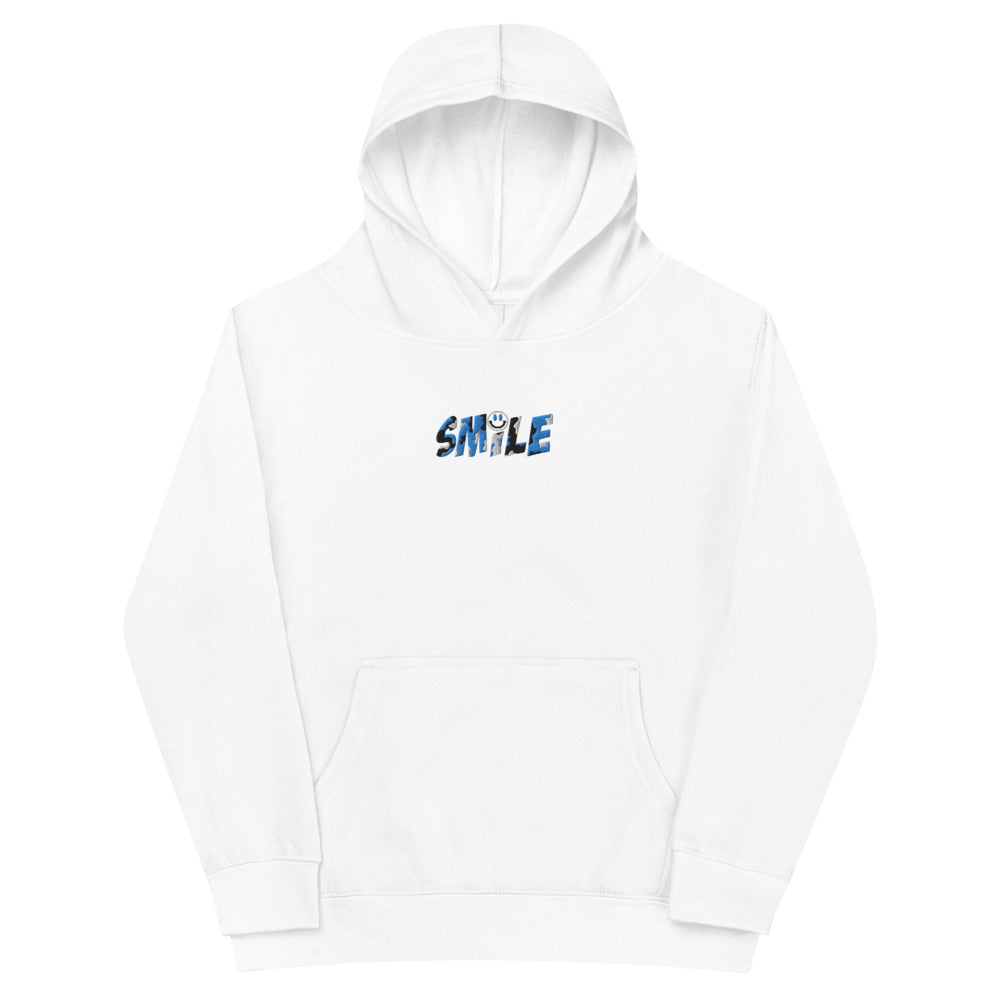 Kids fleece hoodie SMILE - PEACE GANG