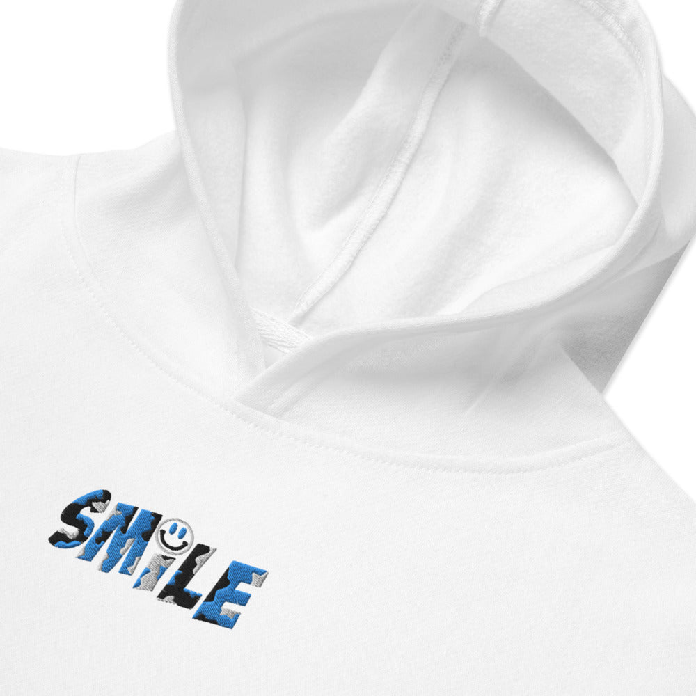Kids fleece hoodie SMILE - PEACE GANG
