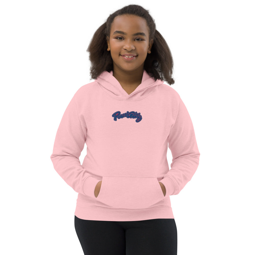 Kids Cotton Hoodie " cursive " - PEACE GANG