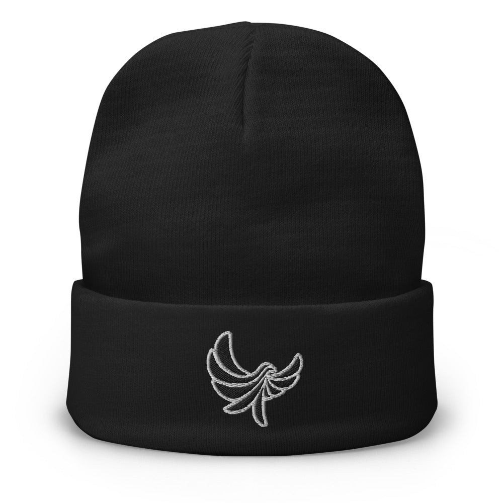 Red Beanie Hat PG Dove - PEACE GANG