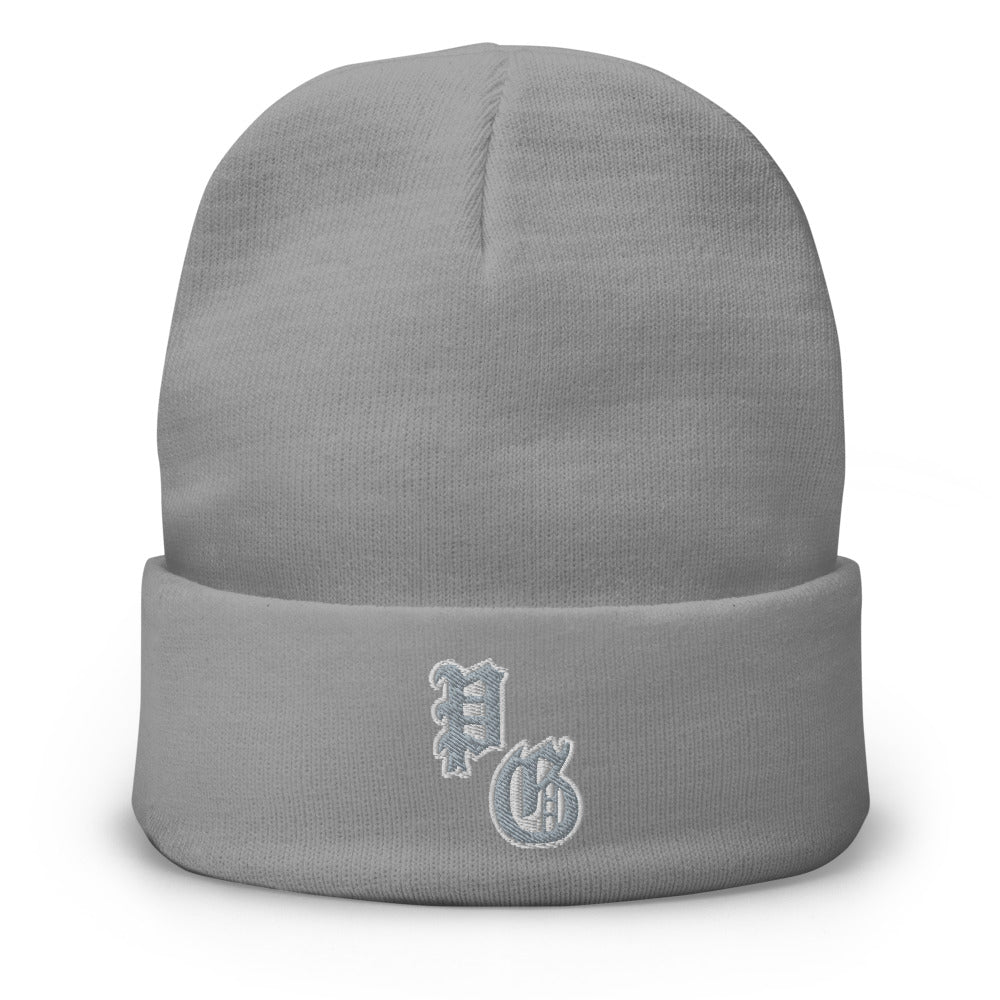 Beanie Hat Embroidered PG PEACE GANG