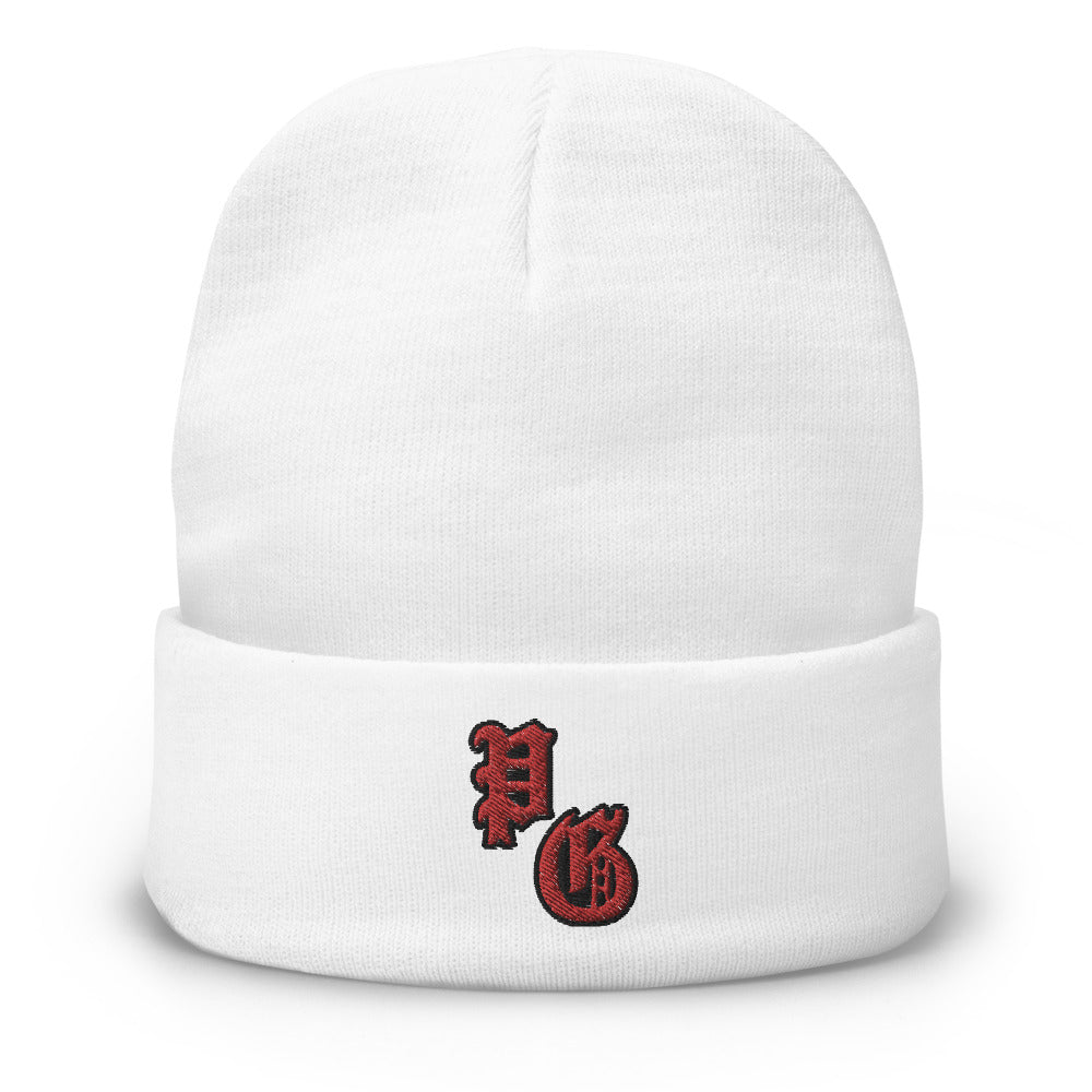 Embroidered PEACE GANG Embroidered Beanie