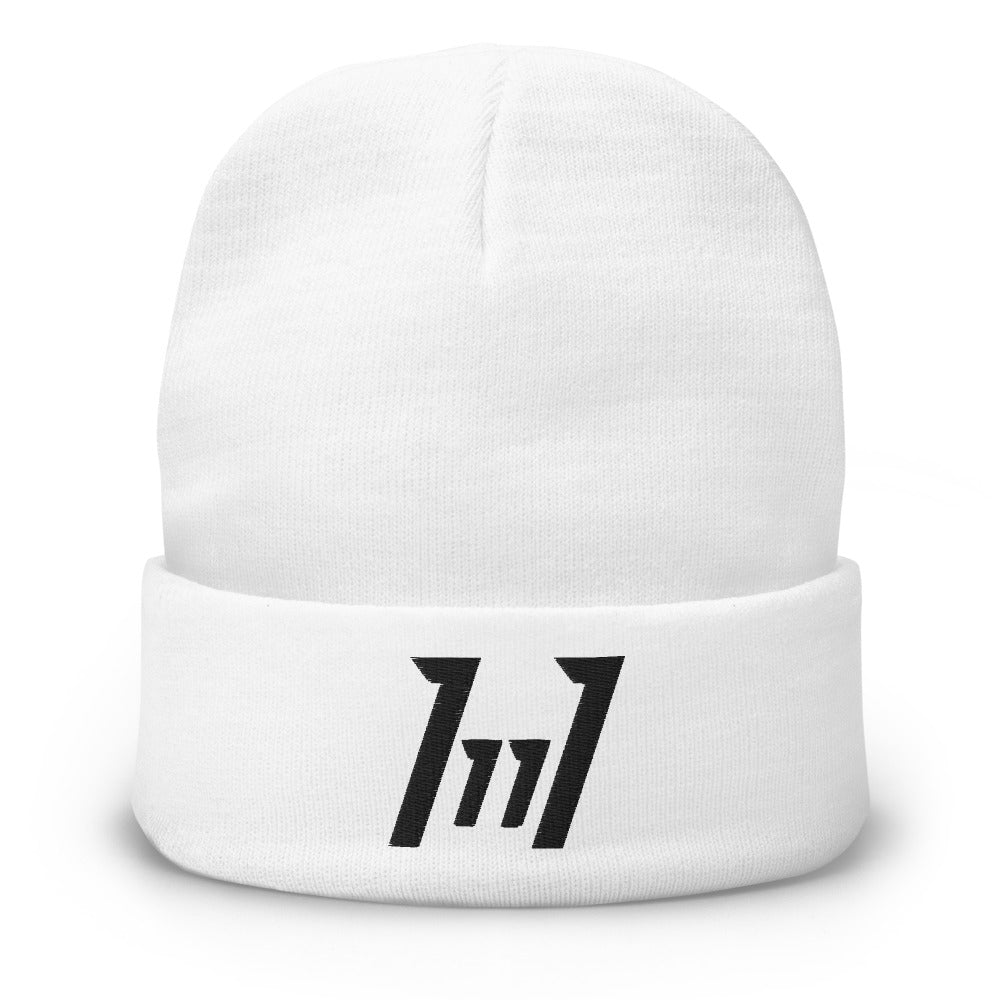 Embroidered Beanie 11:11
