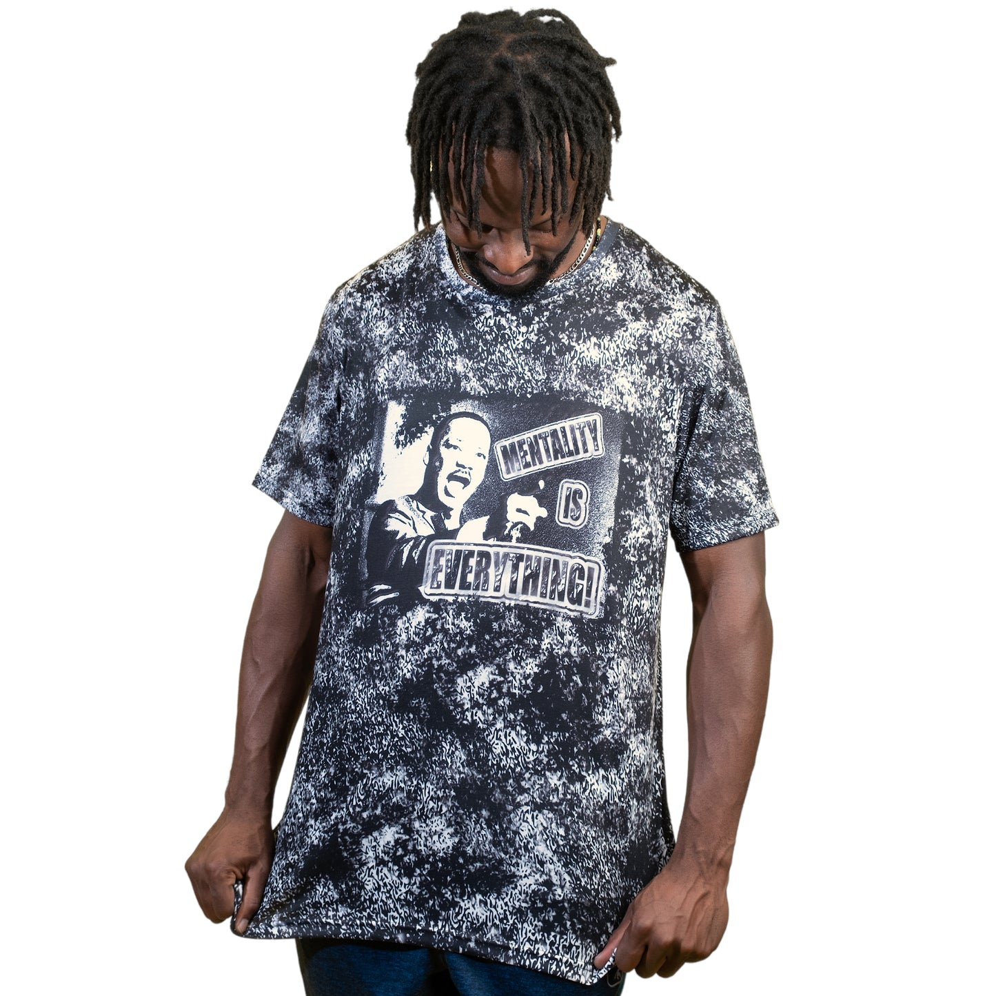 Raglan Sleeve T-Shirt "Mentality Is EVERYTHING " - PEACE GANG