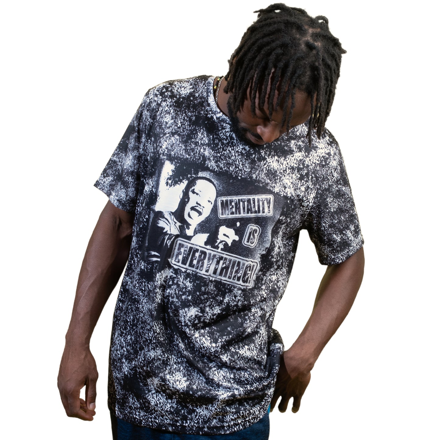 Raglan Sleeve T-Shirt "Mentality Is EVERYTHING " - PEACE GANG