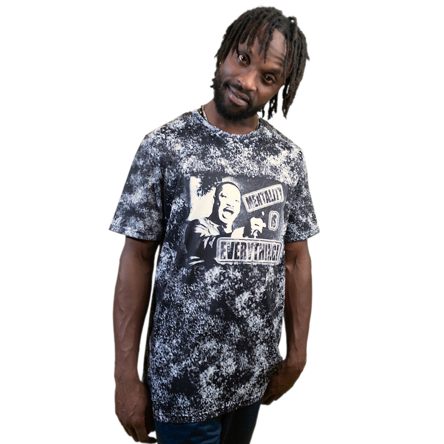 Raglan Sleeve T-Shirt "Mentality Is EVERYTHING " - PEACE GANG