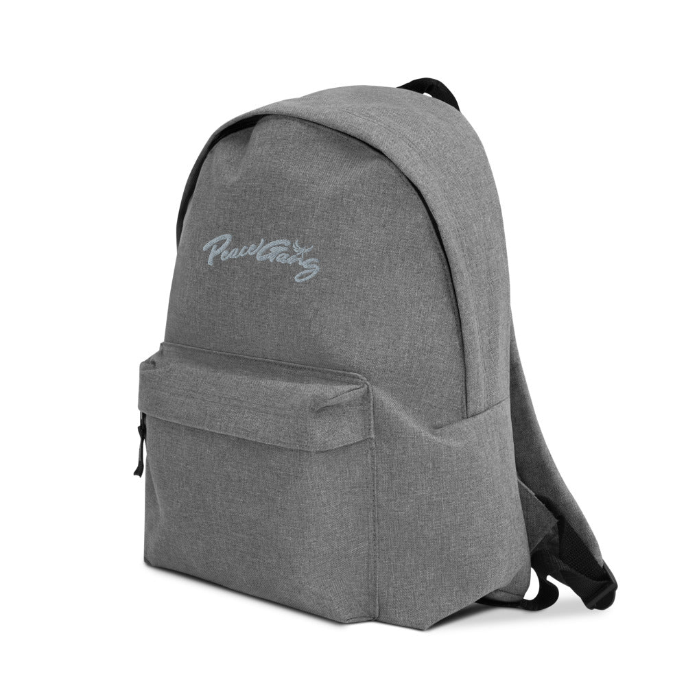 PEACE GANG Embroidered Backpack