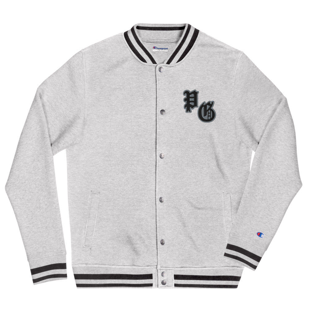 Champion Bomber Jacket Embroidered PEACE GANG