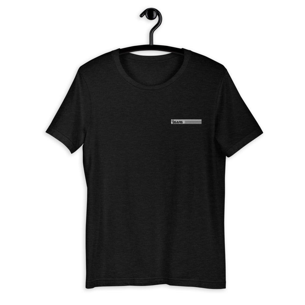 Unisex T-Shirt Short-Sleeve Embroidered PEACE GANG