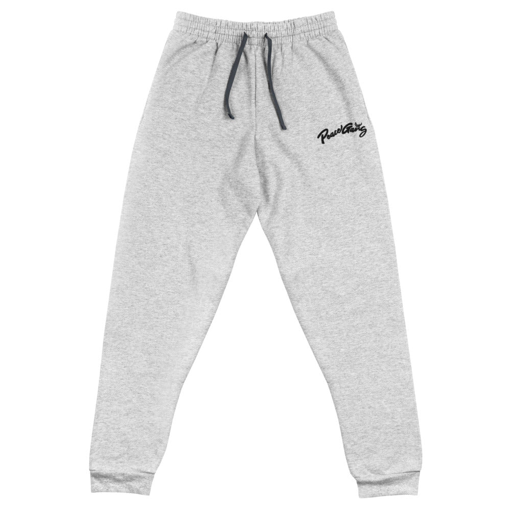Joggers Embroidered PEACE GANG Cursive