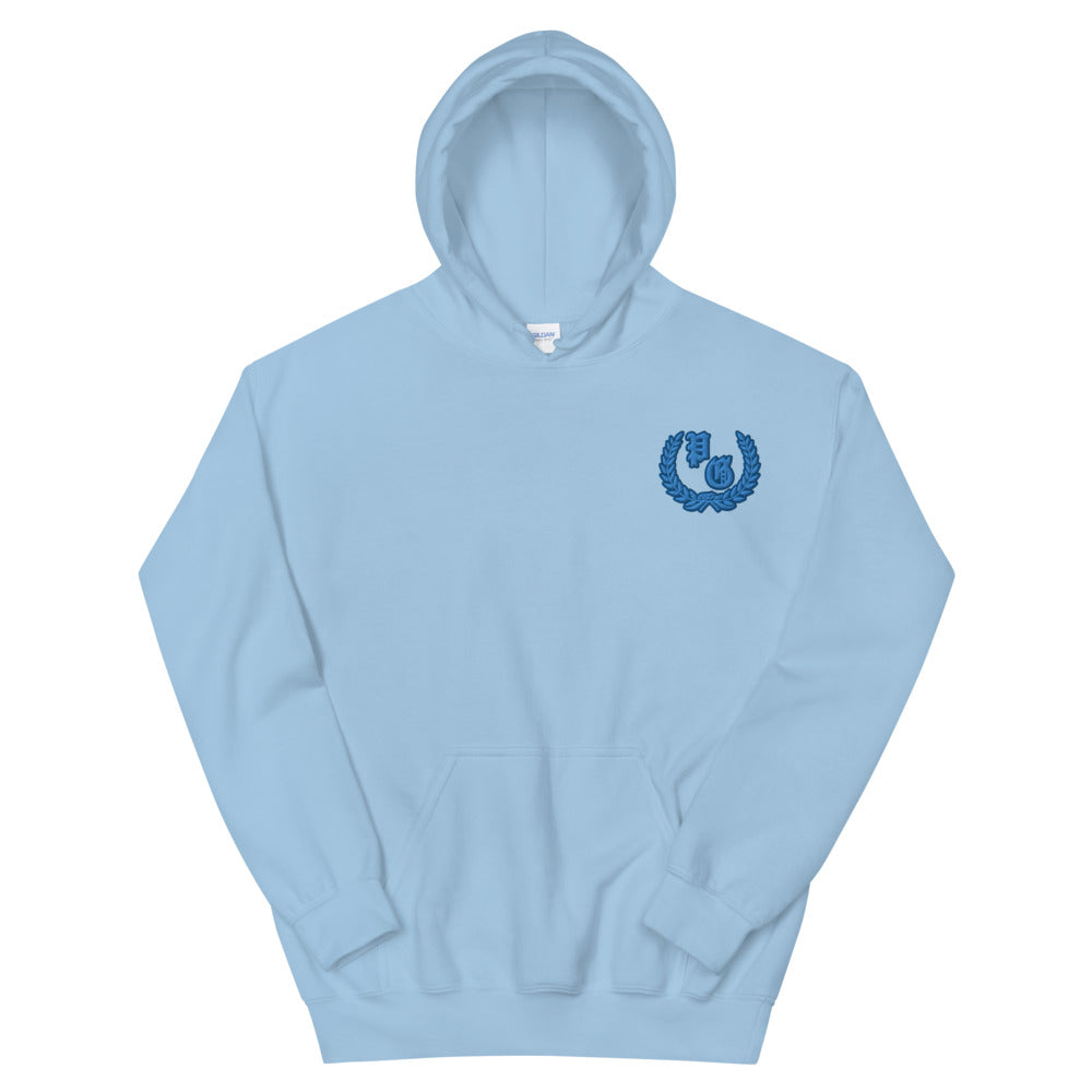 Embroidered Unisex Hoodie"EST 2017 "-PEACE GANG