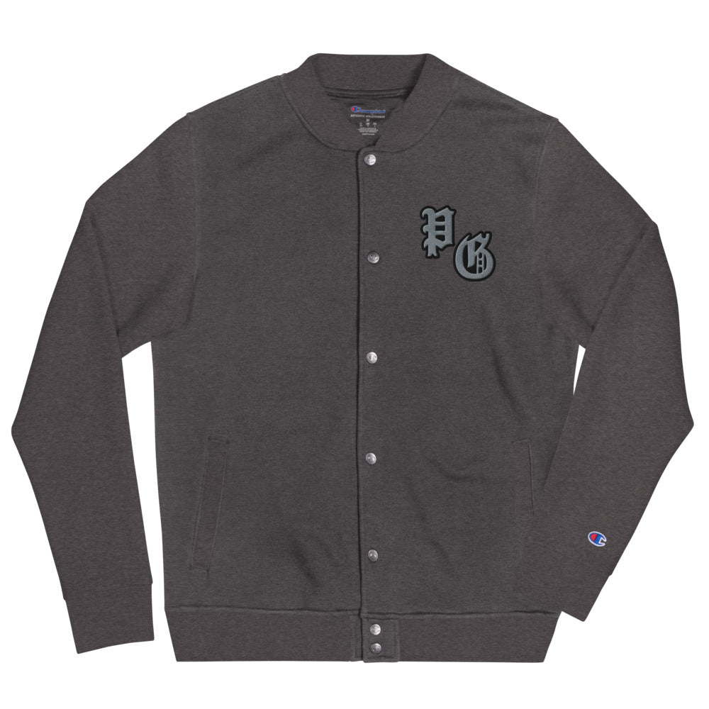 Champion Bomber Jacket Embroidered PEACE GANG