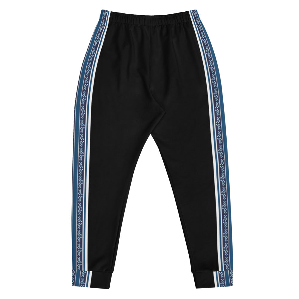 Joggers Black/Blue " ELEVATE " PEACE GANG