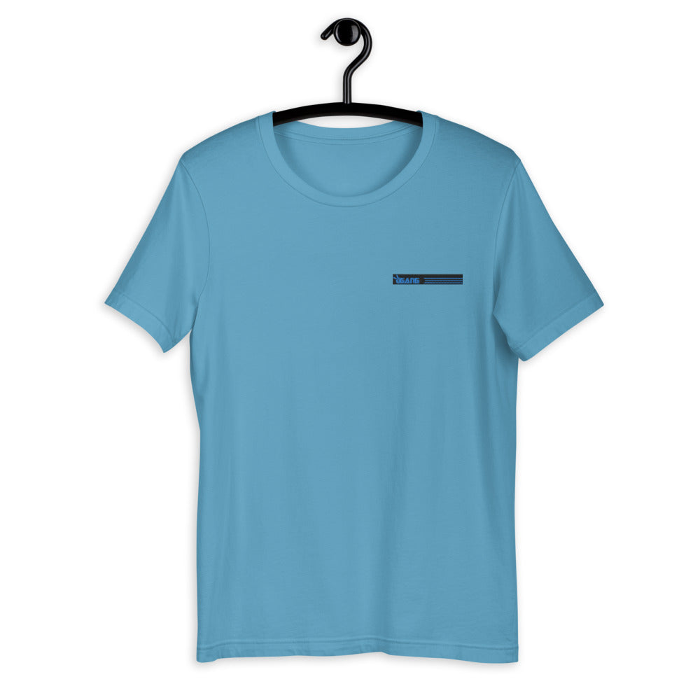 Unisex T-Shirt Short-Sleeve Embroidered PEACE GANG
