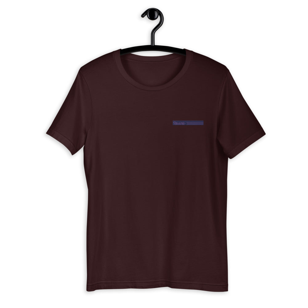 Unisex T-Shirt Short-Sleeve Embroidered PEACE GANG