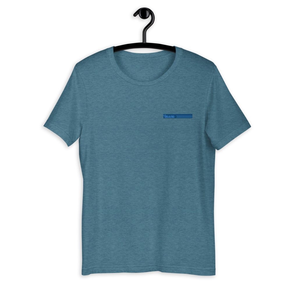 Unisex T-Shirt Short-Sleeve Embroidered PEACE GANG
