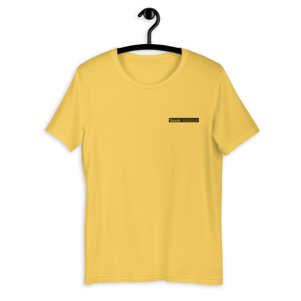 Unisex T-Shirt Short-Sleeve Embroidered PEACE GANG