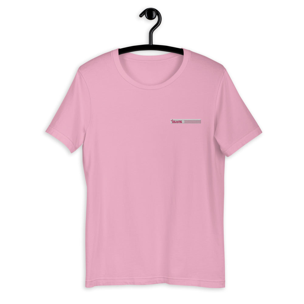 Unisex T-Shirt Short-Sleeve Embroidered PEACE GANG