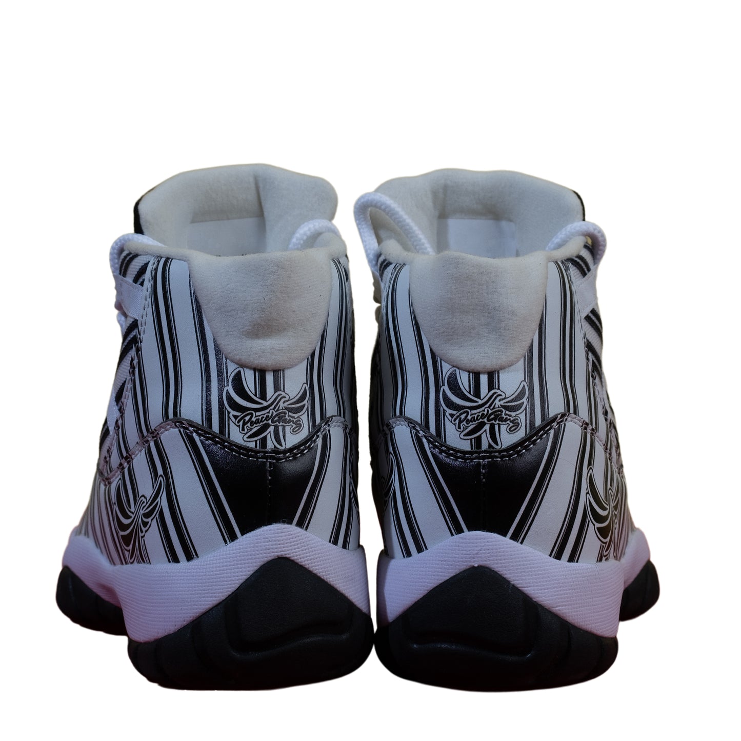 PEACE GANG High Top Basketball Sneakers