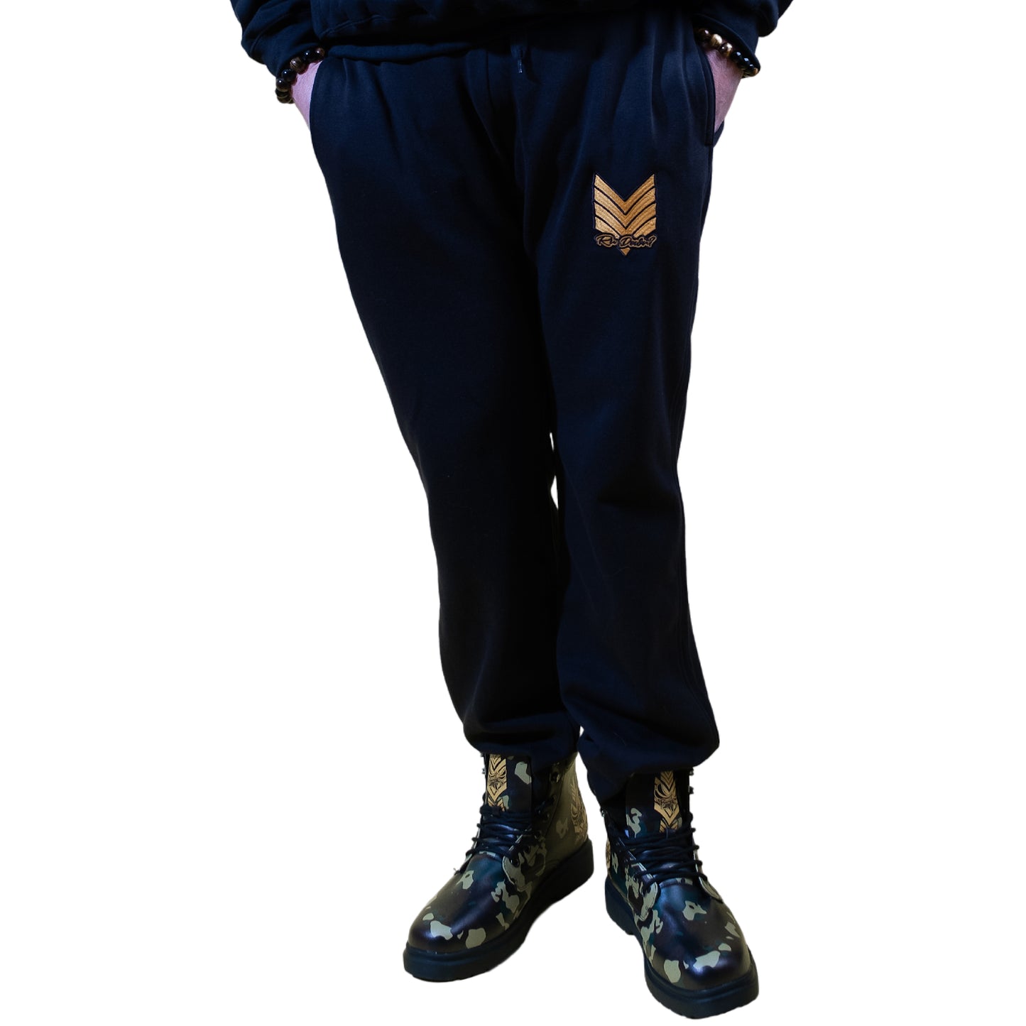 Embroidered Unisex Joggers " RU Down? " - PEACE GANG