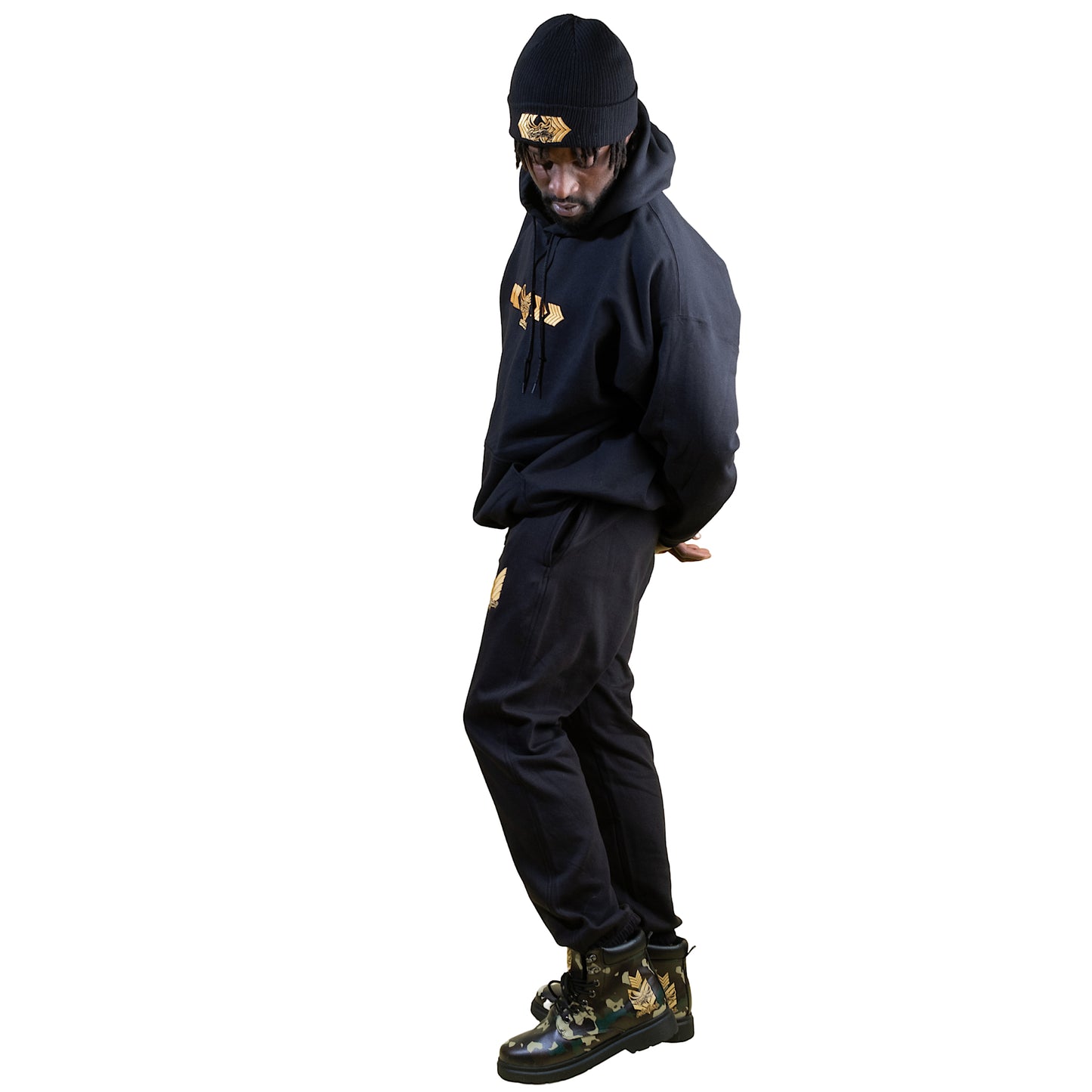 Embroidered Unisex Joggers " RU Down? " - PEACE GANG
