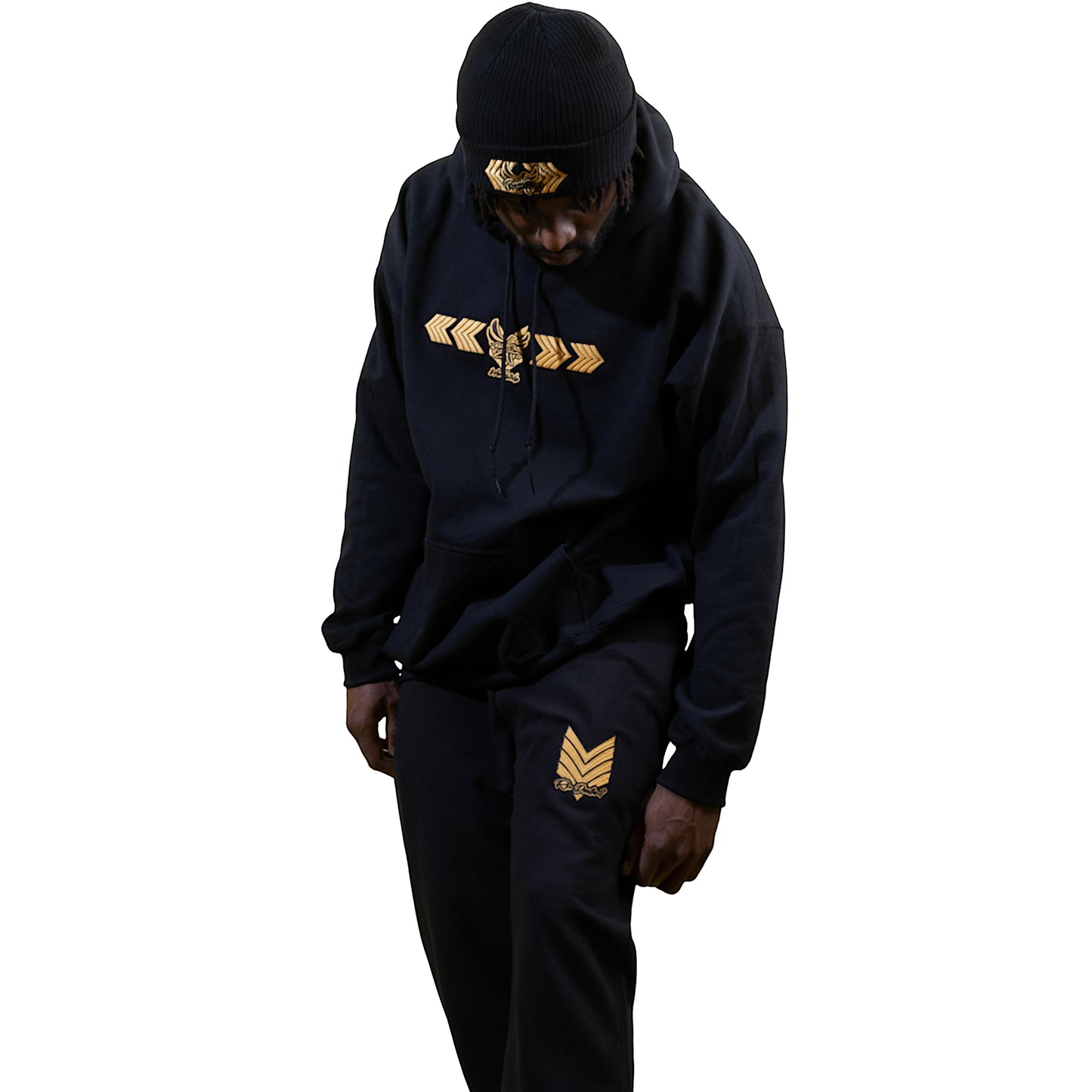 Embroidered Unisex Joggers " RU Down? " - PEACE GANG
