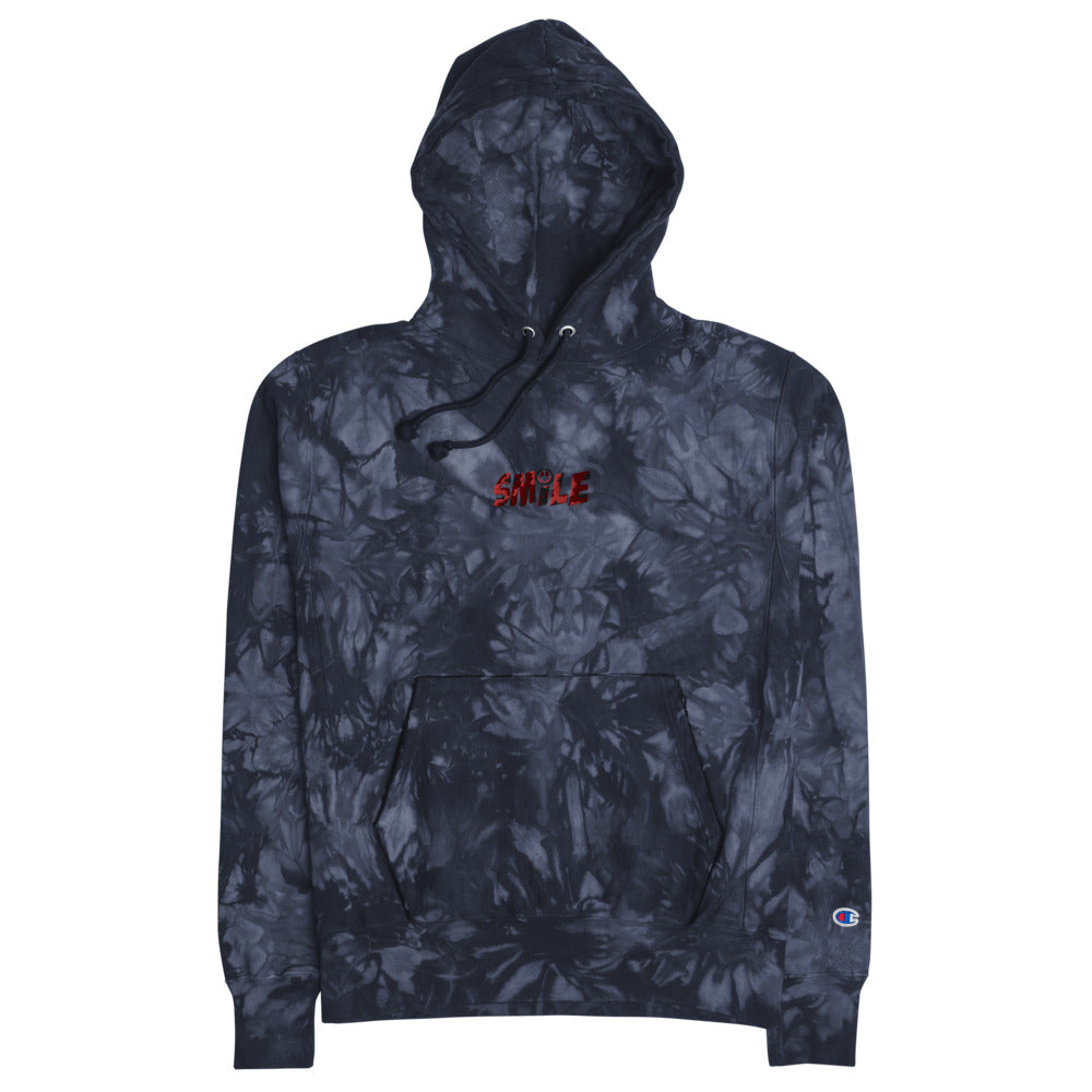 xChampion "SMILE" Unisex tie-dye hoodie
