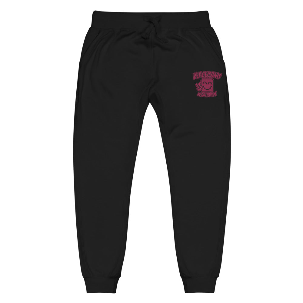 PG worldwide smiley Unisex fleece sweatpants