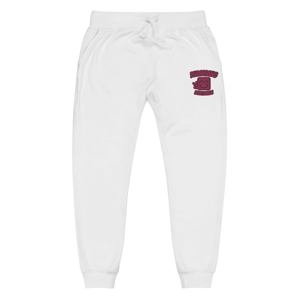 PG worldwide smiley Unisex fleece sweatpants