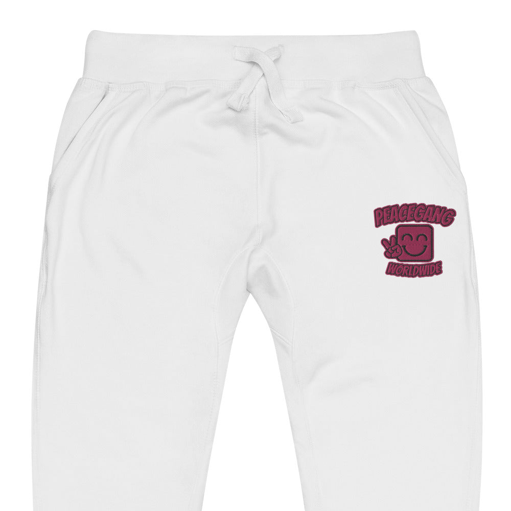 PG worldwide smiley Unisex fleece sweatpants
