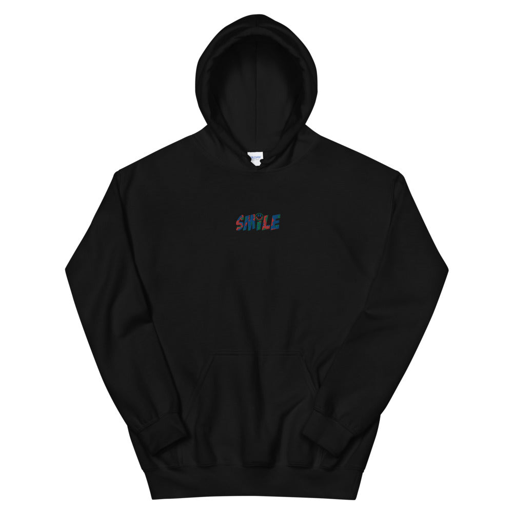 Embroidered Unisex Hoodie " SMILE