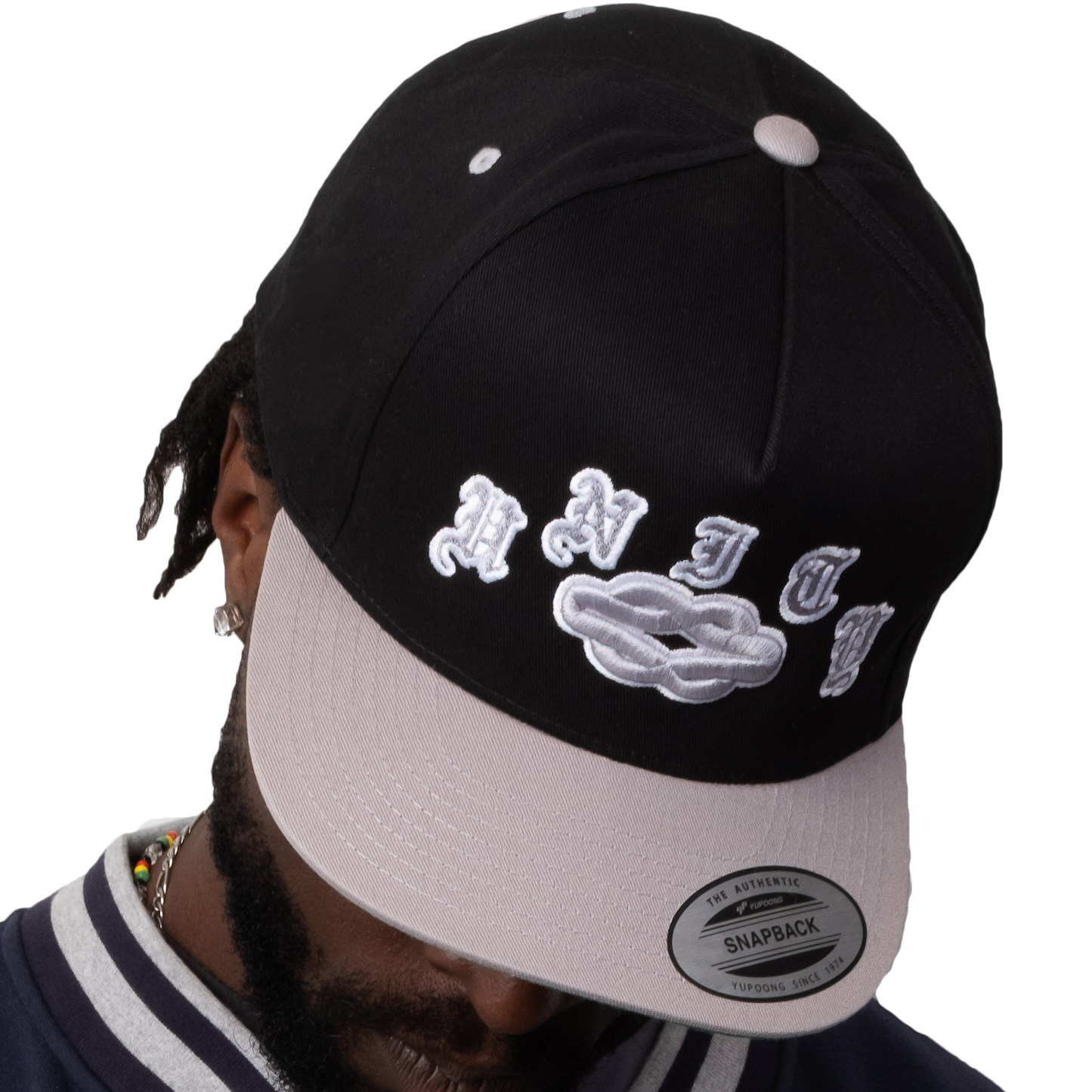 Five Panel High Profile Flat Bill Cap