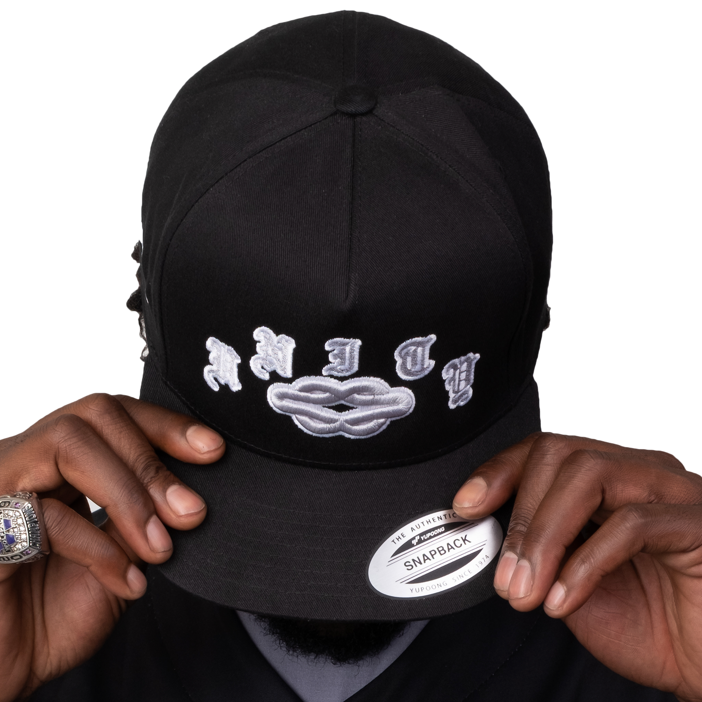 High Profile 5 Panel Flat Bill Cap
