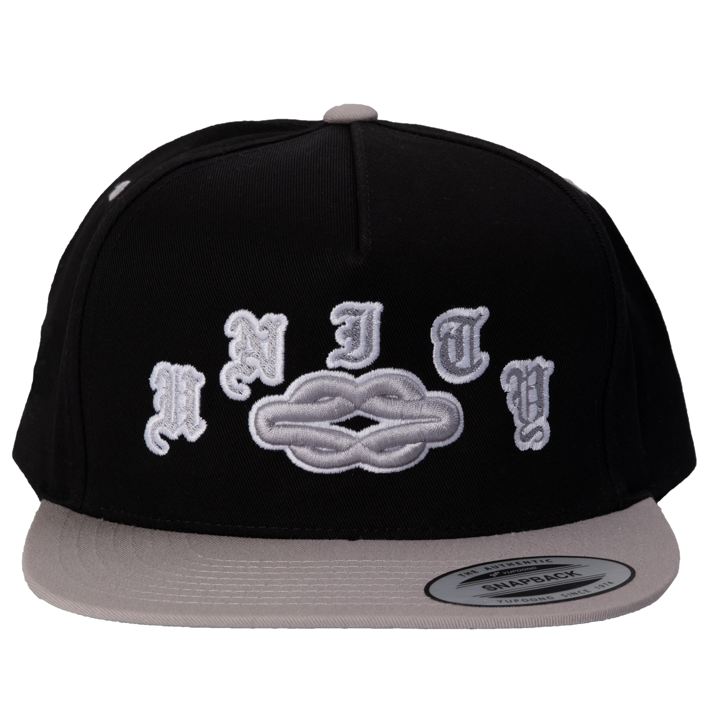 Five Panel High Profile Flat Bill Cap " Unity "- PEACE GANG
