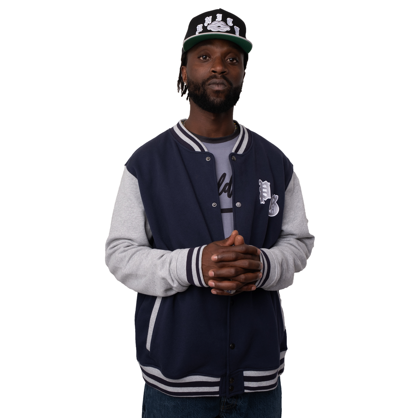 Champion Bomber Jacket Embroidered PEACE GANG