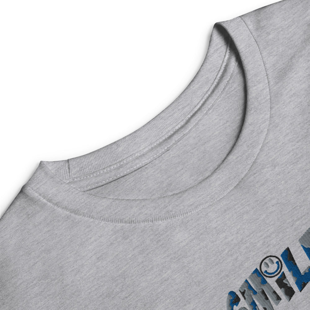 Youth long sleeve cotton tee "SMILE" - PEACE GANG