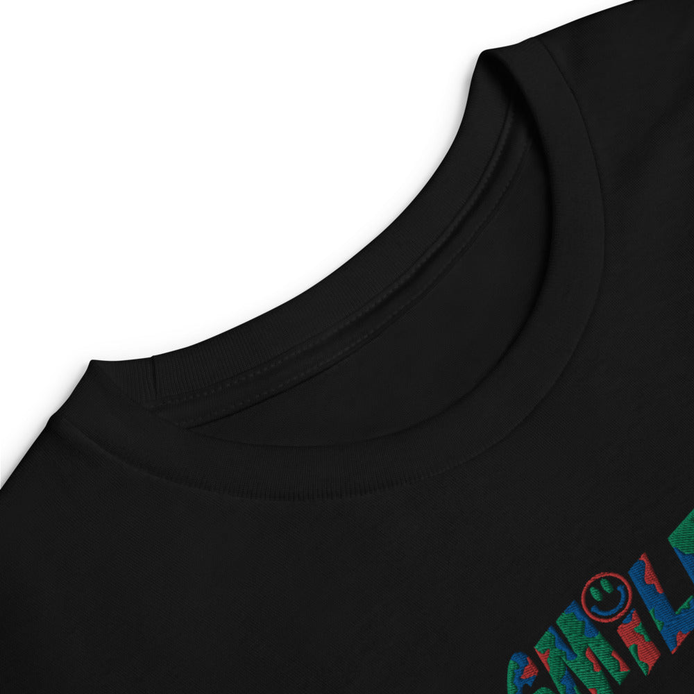 Youth long sleeve cotton tee "SMILE" - PEACE GANG