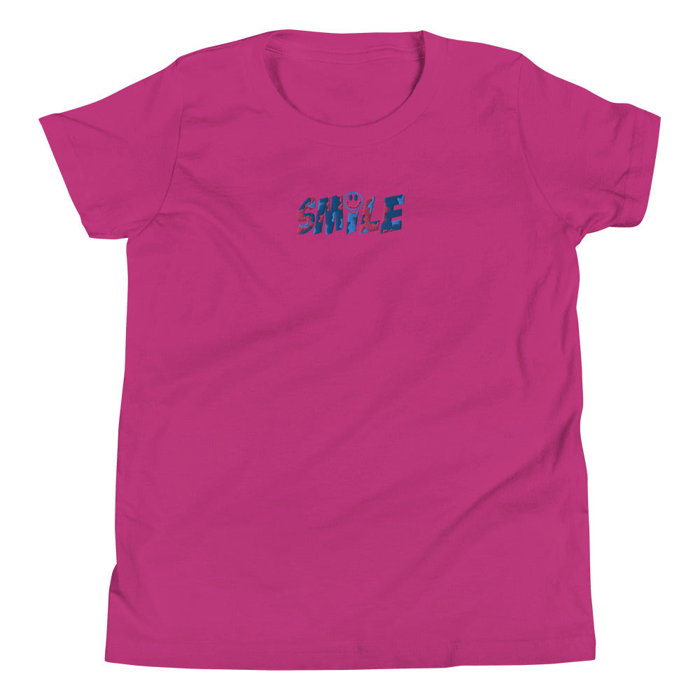 Youth Short Sleeve T-Shirt SMILE - PEACE GANG