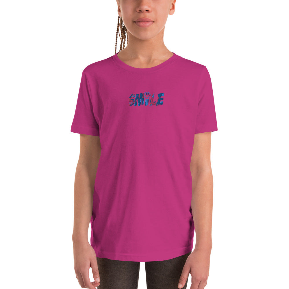 Youth Short Sleeve T-Shirt SMILE - PEACE GANG