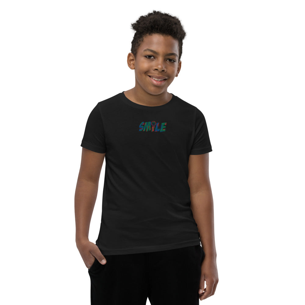 Youth Short Sleeve T-Shirt SMILE - PEACE GANG