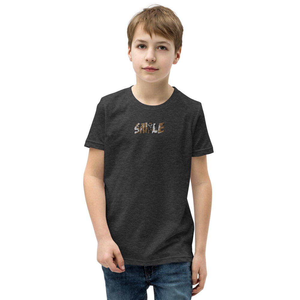 Youth Short Sleeve T-Shirt SMILE - PEACE GANG
